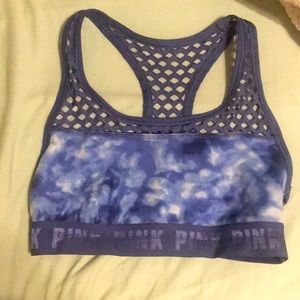 Small VS blue Sports bra